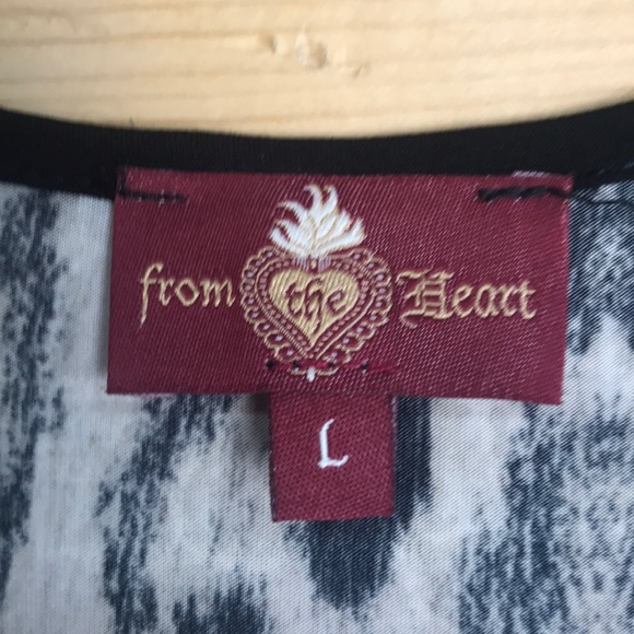 From the heart slinky leopard tank dress large - Picture 6 of 8